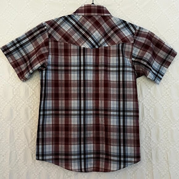 ELY Cattleman Youth Boys Button-Up - Picture 2 of 2
